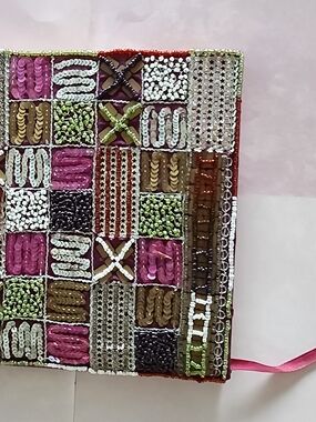 Barnes & Noble Textured Hardback Journal in Magenta and Pink